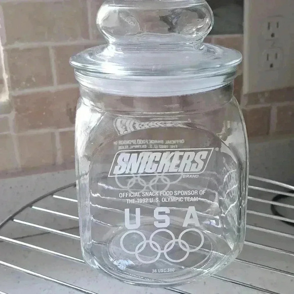 SNACK GLASS OFFICIAL FOOD SPONSOR OF THE 1992 U.S. OLYMPIC TEAM - Picture 2 of 7